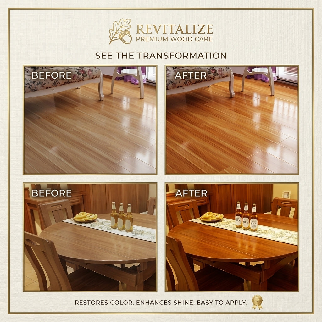 Natural Beeswax Floor & Wood Polish Wax