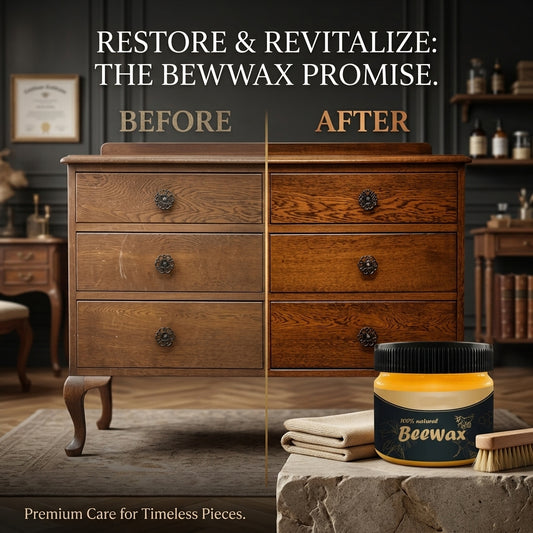 Natural Beeswax Floor &amp; Wood Polish Wax