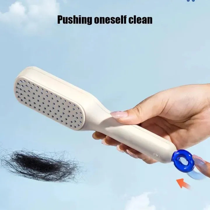 Self Cleaning Hair Brush